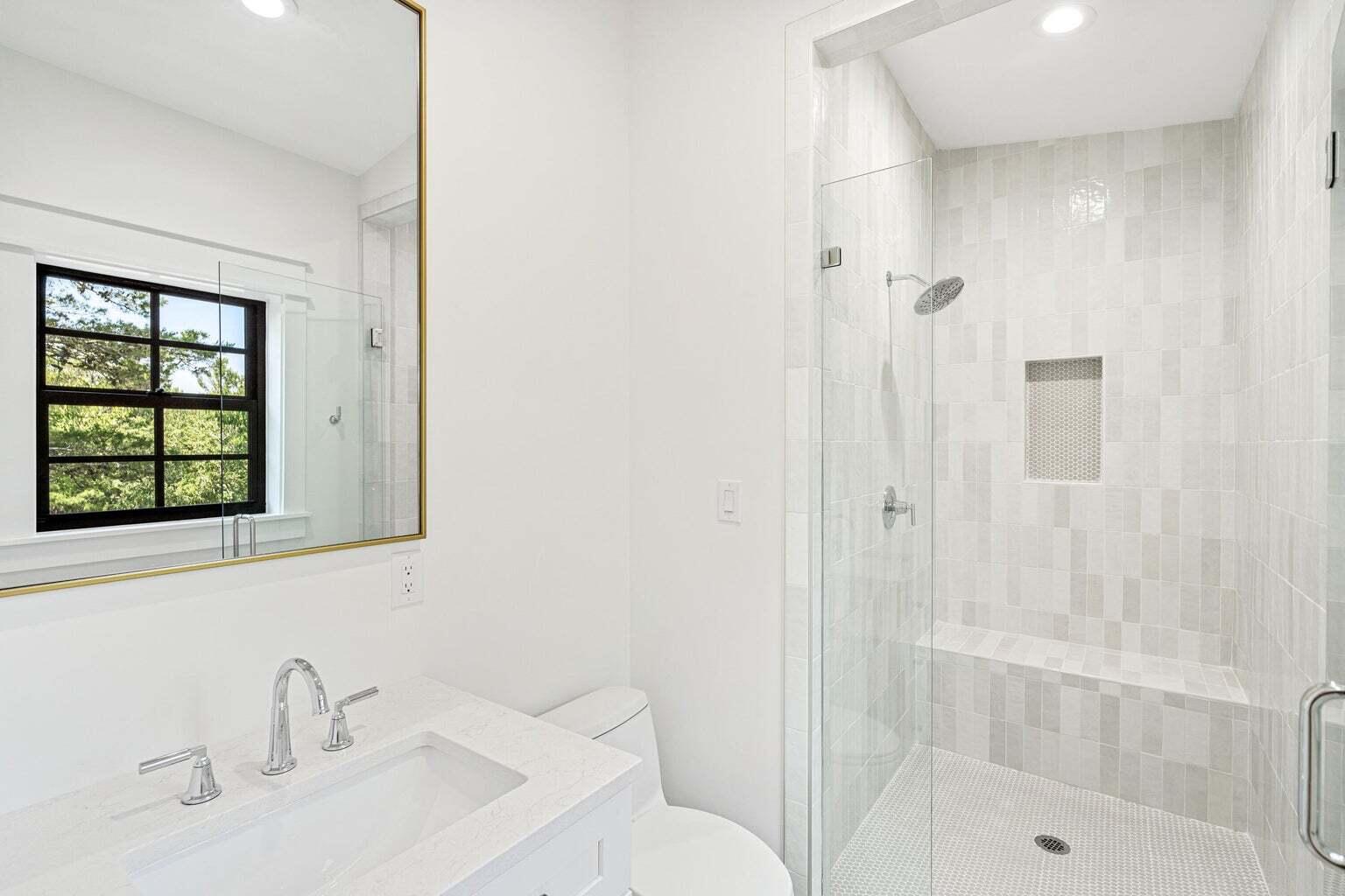 18 Seabreeze Place Seacrest, FL 32461 - Photo 23 of 41 a bathroom with a sink and a shower