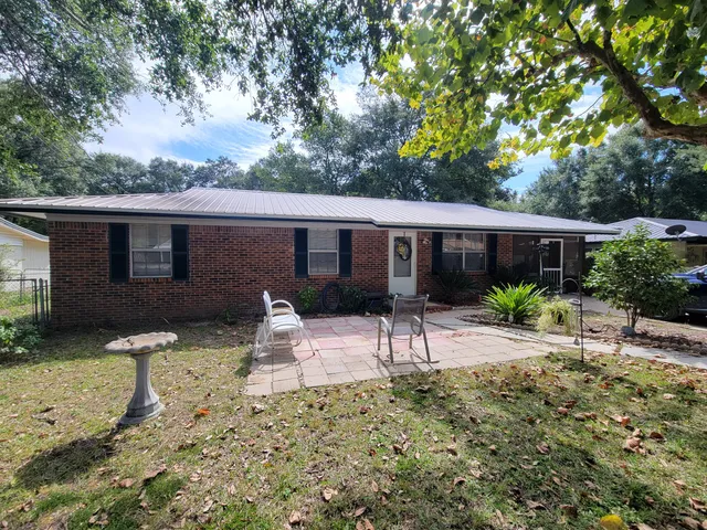 a house view with a sitting space