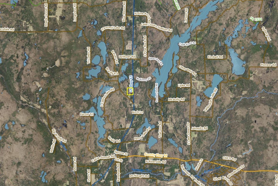 63 Highway 63 Cable, WI 54821 - Photo 3 of 9 Aerial Far View