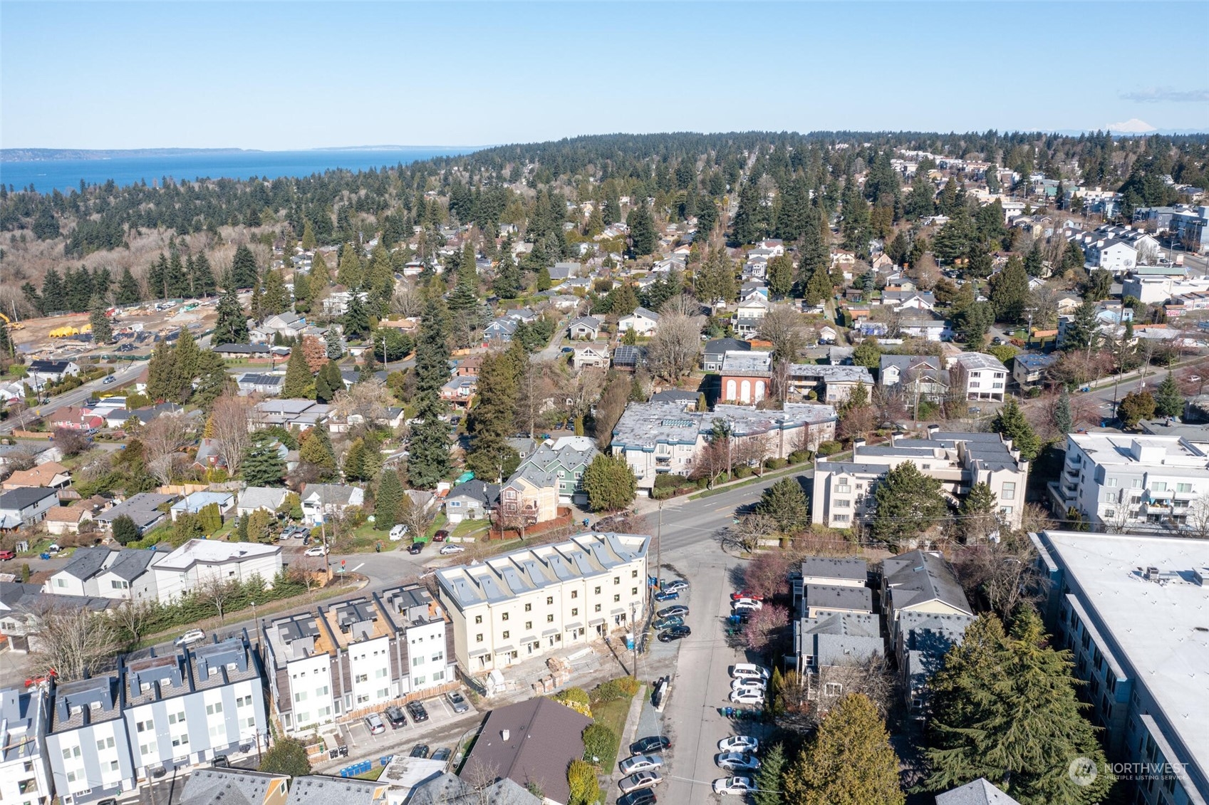 10170 Holman Road Northwest, Unit G Seattle, WA 98133 - Photo 21 of 23 an aerial view of multiple house