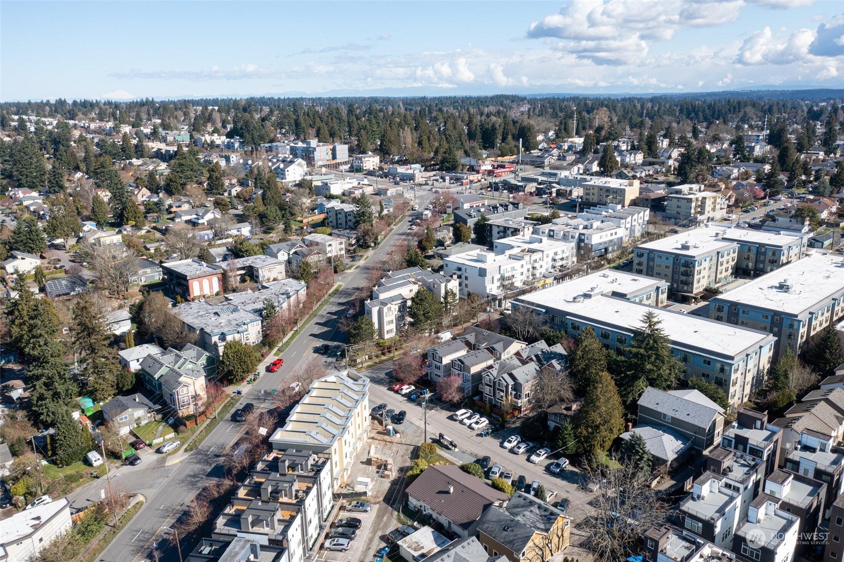10170 Holman Road Northwest, Unit G Seattle, WA 98133 - Photo 22 of 23 an aerial view of a city