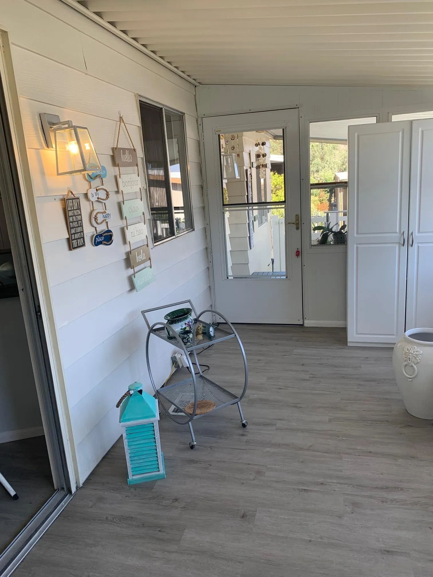 7467 Mission Gorge Road, Unit 259 Santee, CA 92071 - Photo 34 of 42 a room with wooden floor and furniture