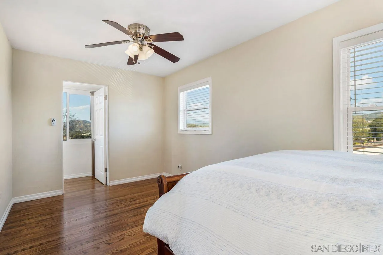 8601 Gardena Road Lakeside, CA 92040 - Photo 17 of 25 a very nice looking room with wooden floor and ceiling fan