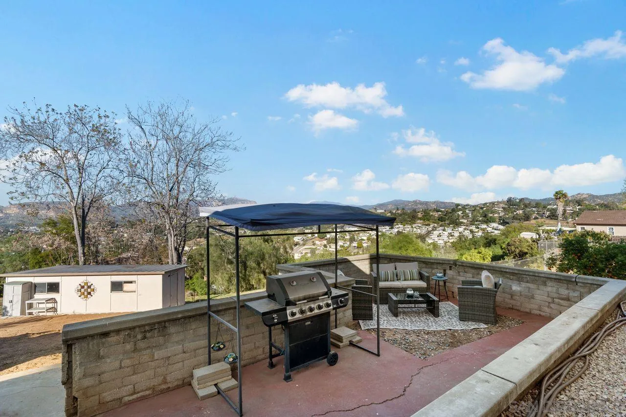 8601 Gardena Road Lakeside, CA 92040 - Photo 21 of 25 a view of a balcony with chairs and a patio