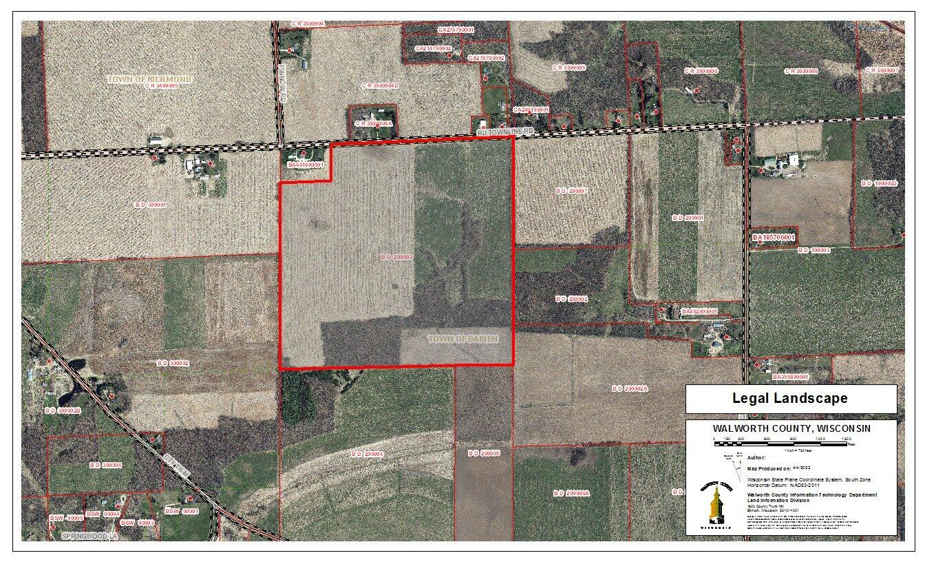 150 acres R D Townline RD