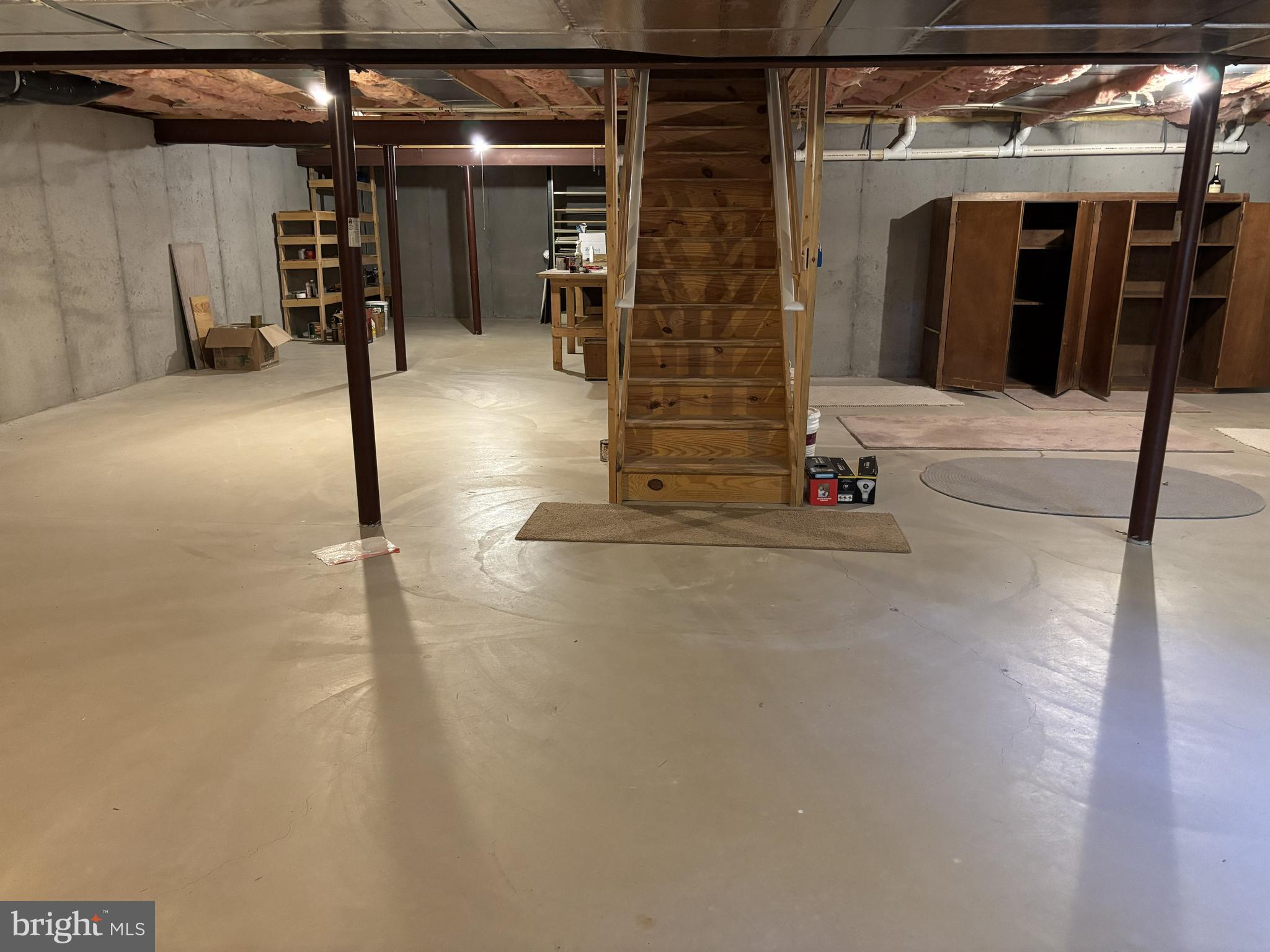 4300 North Victoria Way Harrisburg, PA 17112 - Photo 34 of 41 a view of a garage with wooden floor