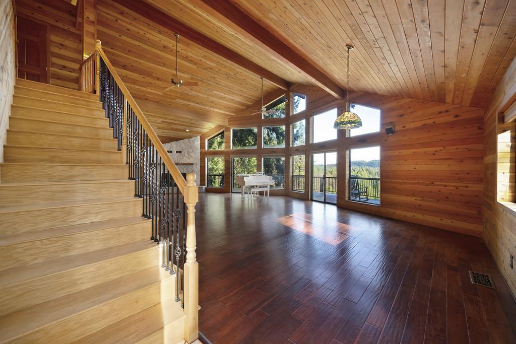 6301 Canyon Creek Road Georgetown, CA 95635 - Photo 10 of 87 a view of entryway with hall with wooden floor