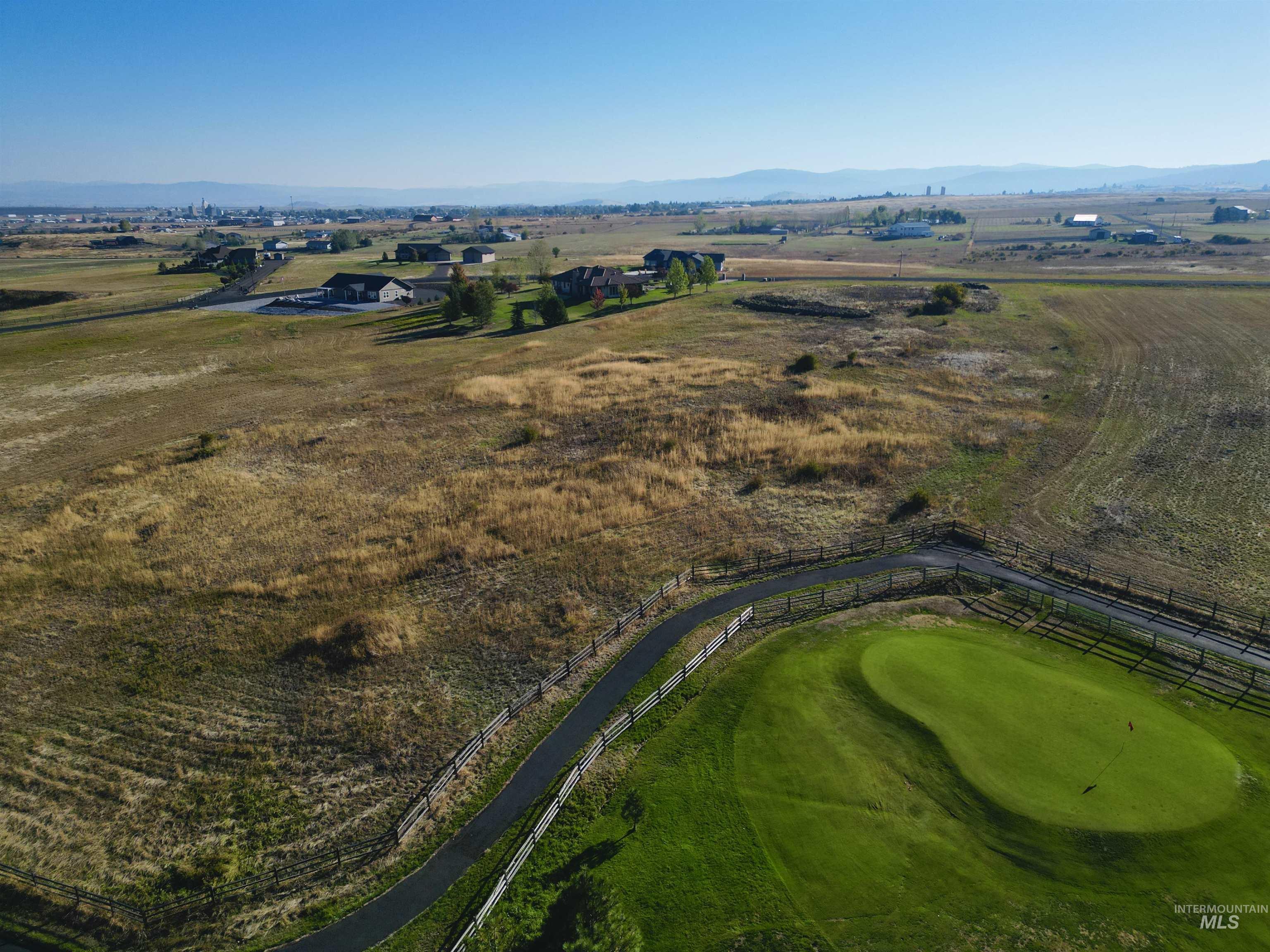 164 Ridgeview Drive Grangeville, ID 83530 - Photo 12 of 14 Aerial view of property's location featuring mountains and rural landscape