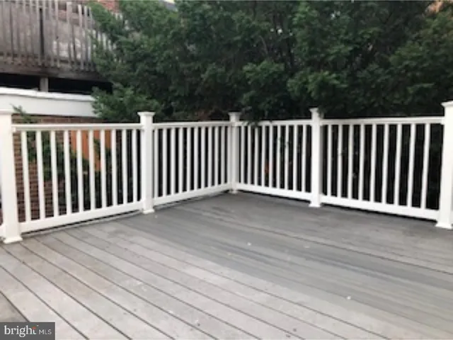 a view of a roof deck