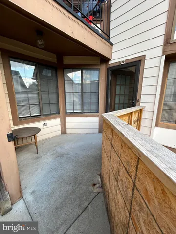 a view of an outdoor sitting space