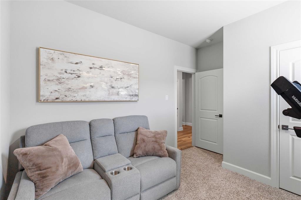 1012 Calhoun Drive Anna, TX 75409 - Photo 23 of 39 Bedroom currently used as a media room