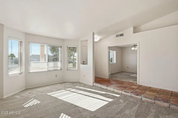 a view of an empty room with window