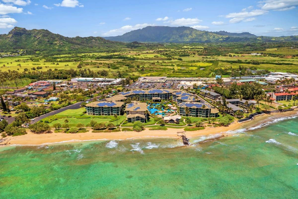 4-820 Kuhio Highway, Unit E103 Kapaa, HI 96746 - Photo 1 of 24 a view of a city with an ocean view