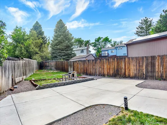 a view of a house with sitting area