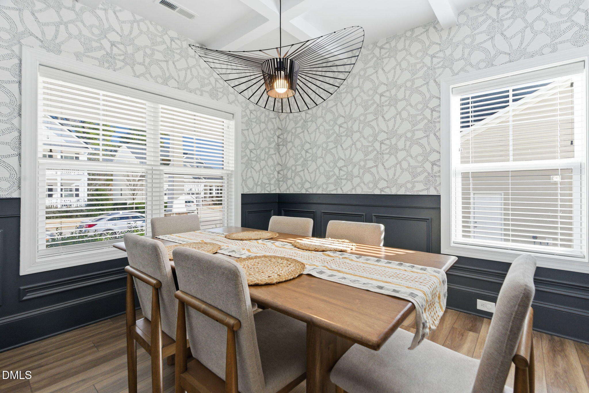 513 Ingram Ridge Court Knightdale, NC 27545 - Photo 11 of 74 a view of a dining room with furniture window and wooden floor