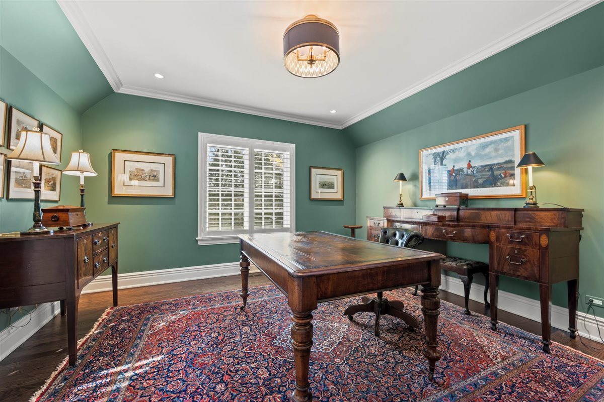 745 East Woodland Road Lake Forest, IL 60045 - Photo 48 of 77 a view of a room with furniture window and wooden floor