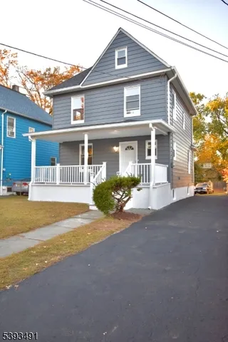 a view of a house with a patio