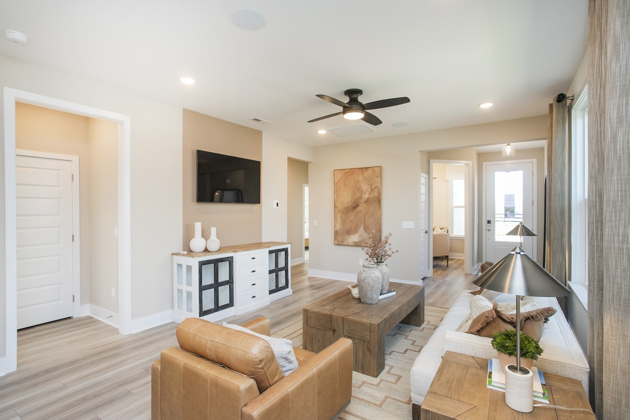 500 Compass Lebanon, TN 37090 - Photo 39 of 42 a living room with furniture a flat screen tv and a table