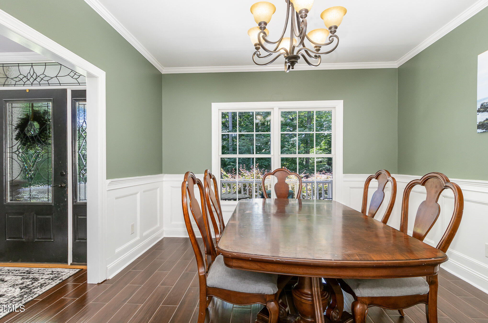 679 Roberts Chapel Road Stem, NC 27581 - Photo 5 of 28 a view of a dining room with furniture window and outside view