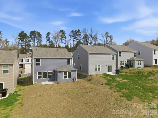 a house view with a outdoor space