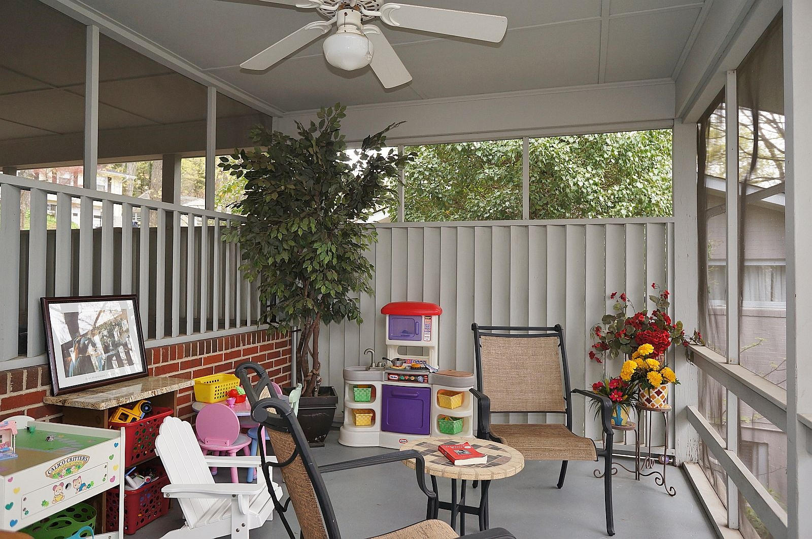 3113 Stoneridge Road Southwest Roanoke, VA 24014 - Photo 24 of 42 a view of a dining room with furniture window and outside view