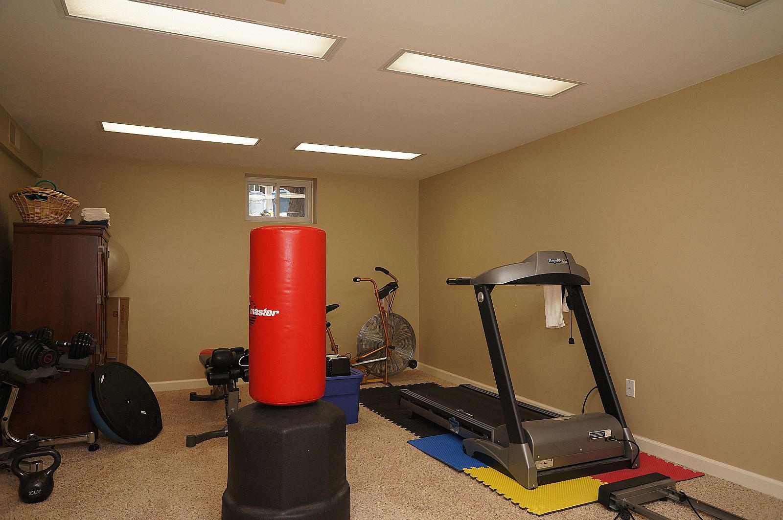 3113 Stoneridge Road Southwest Roanoke, VA 24014 - Photo 30 of 42 a room with gym equipment
