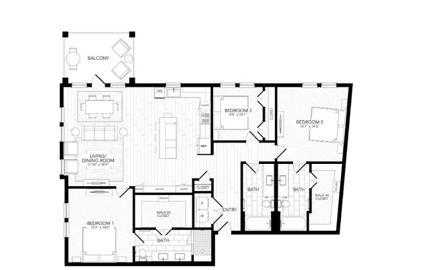 $3,697 | 10520 Lakeline Mall Drive, Unit 372, Austin, TX 78717
