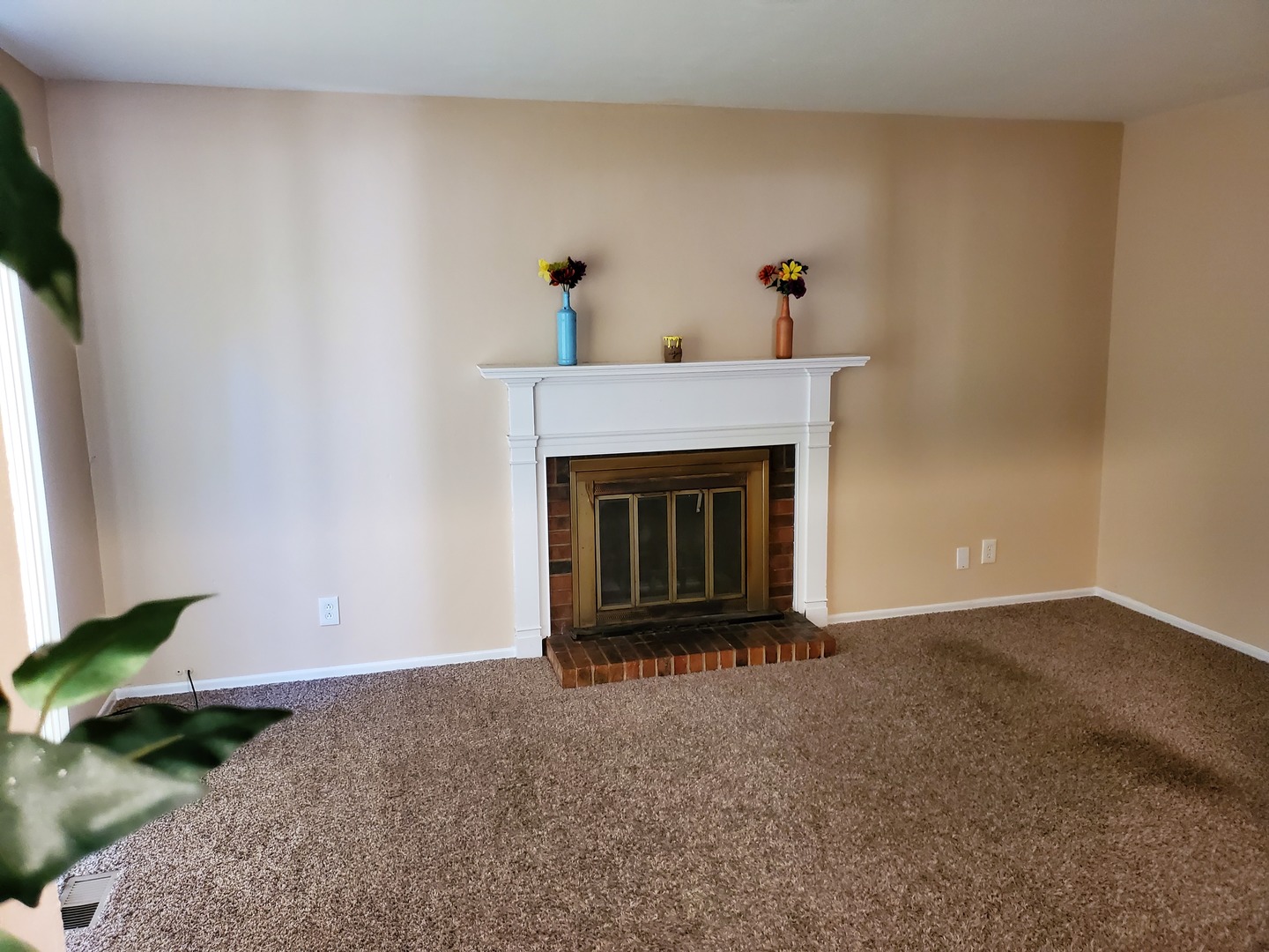 152 Bedford Road Bolingbrook, IL 60440 - Photo 12 of 12 a view of an empty room with a fireplace and a window