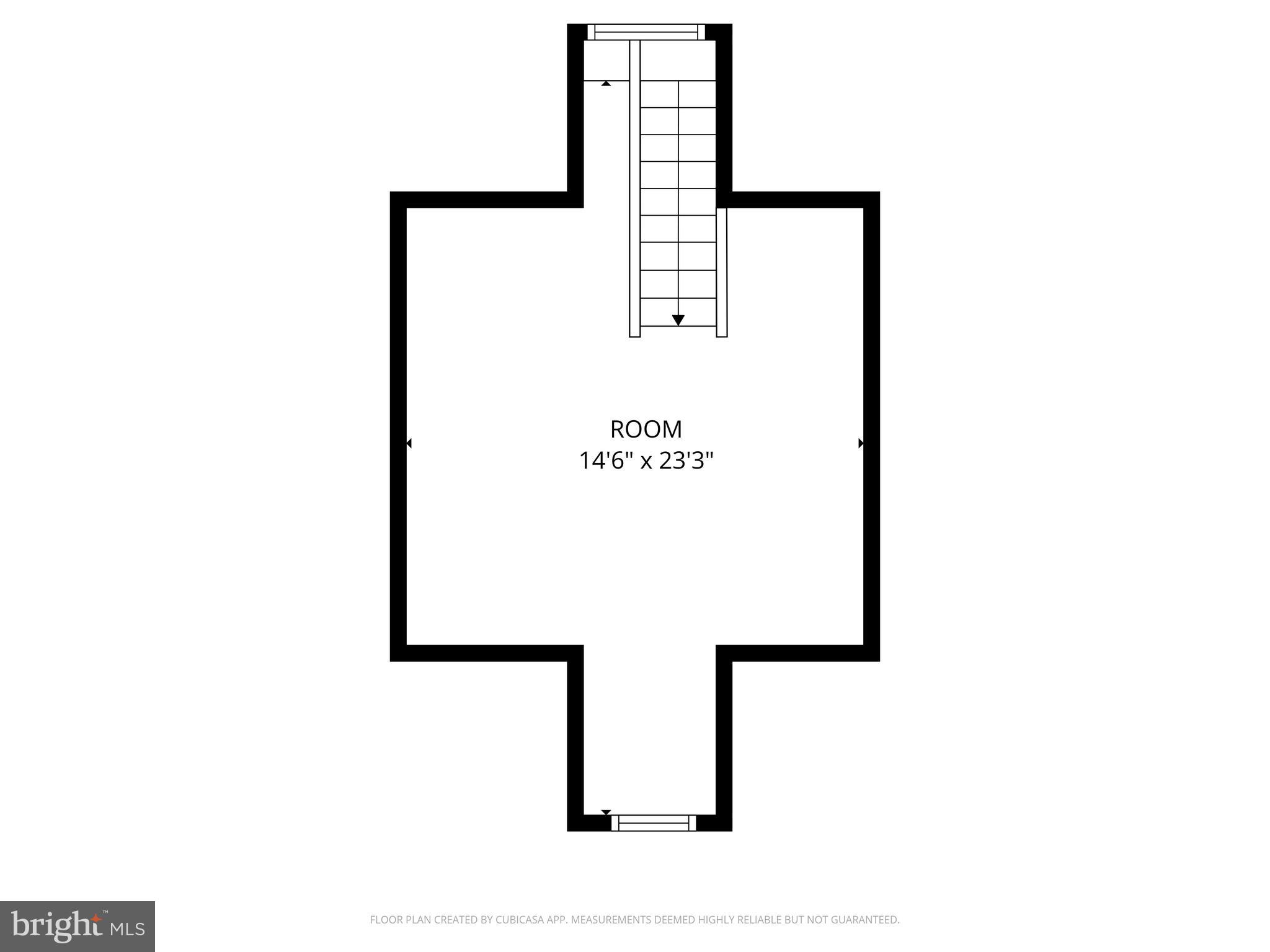 3002 Bunker Hill Road Mount Rainier, MD 20712 - Photo 38 of 39 Attic floor plan