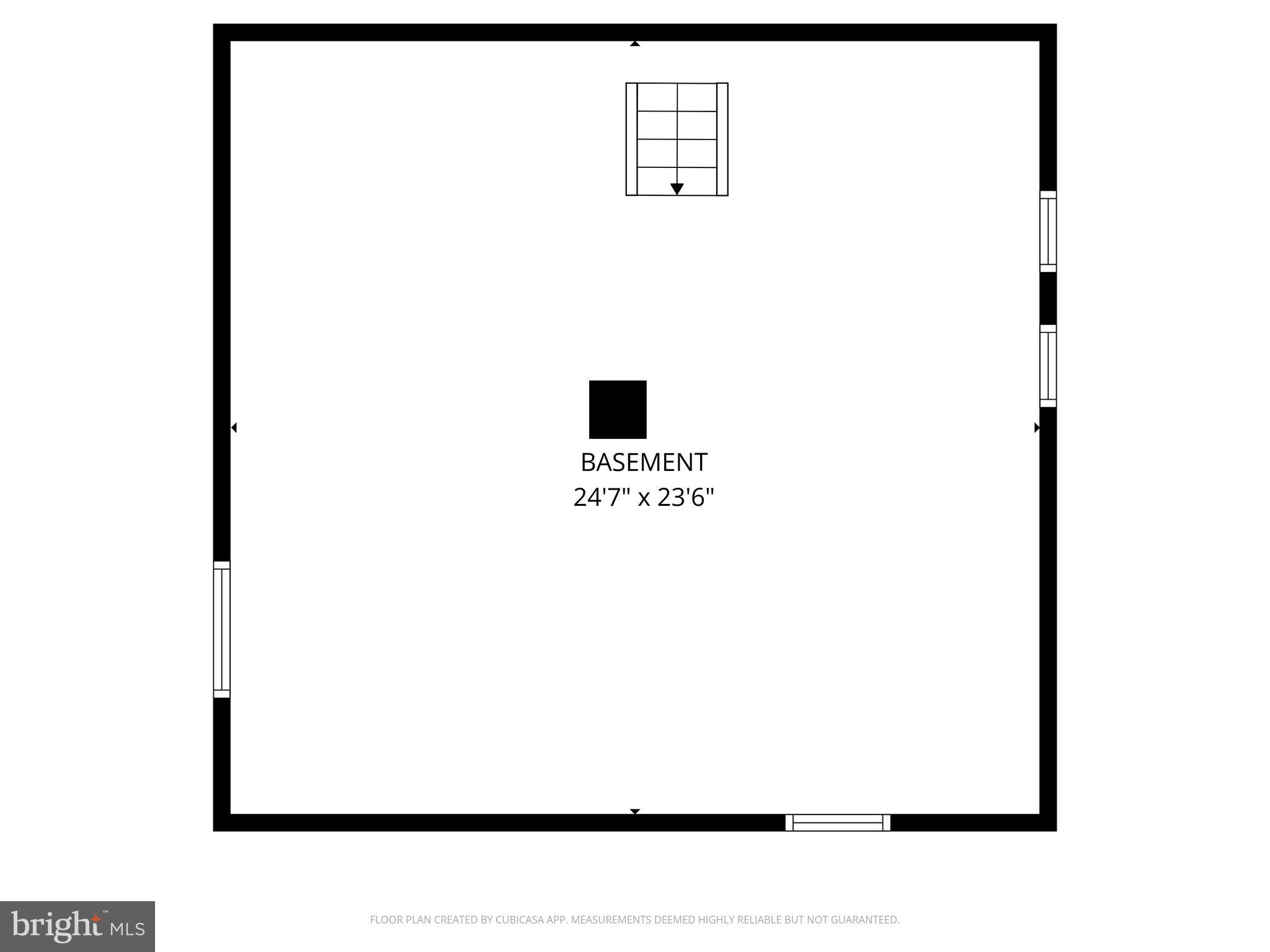 3002 Bunker Hill Road Mount Rainier, MD 20712 - Photo 39 of 39 Basement floor plan