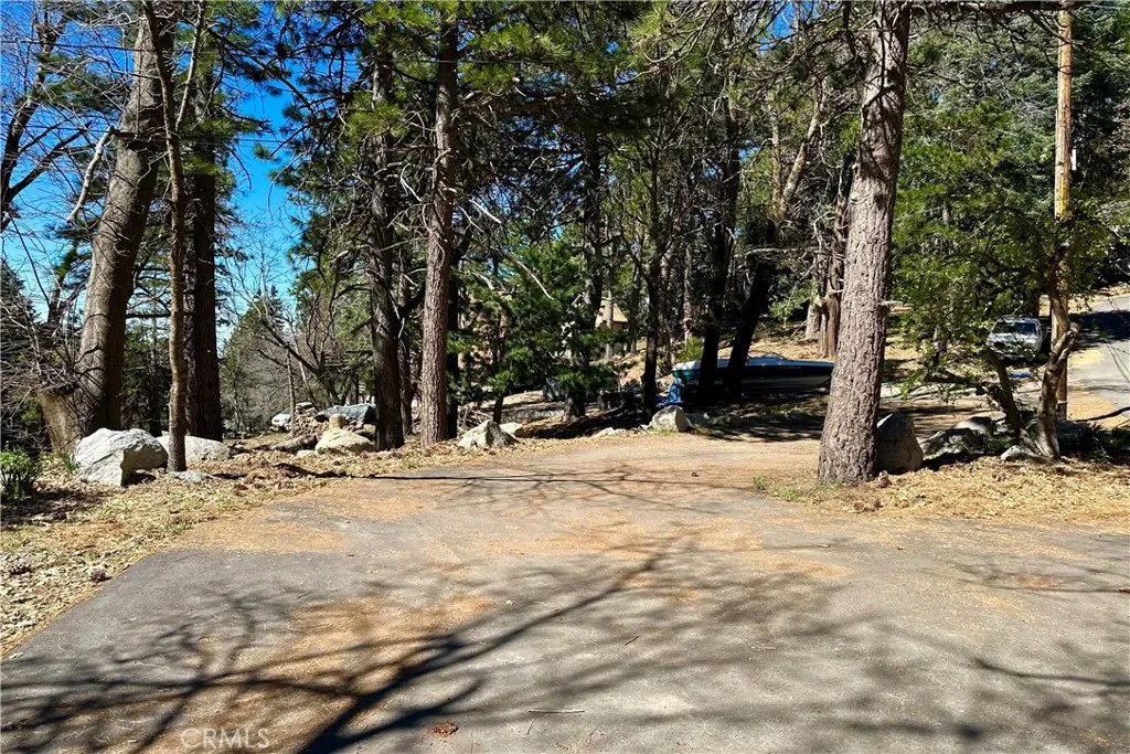 0 Lakeview Drive Rimforest, CA 92378 - Photo 3 of 12 a view of a road with snow on the road
