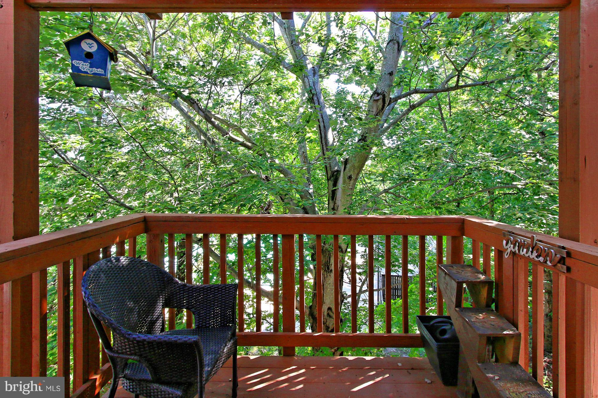 7705 Lexton Place, Unit C Springfield, VA 22152 - Photo 25 of 29 Private covered terrace with lush greenery views