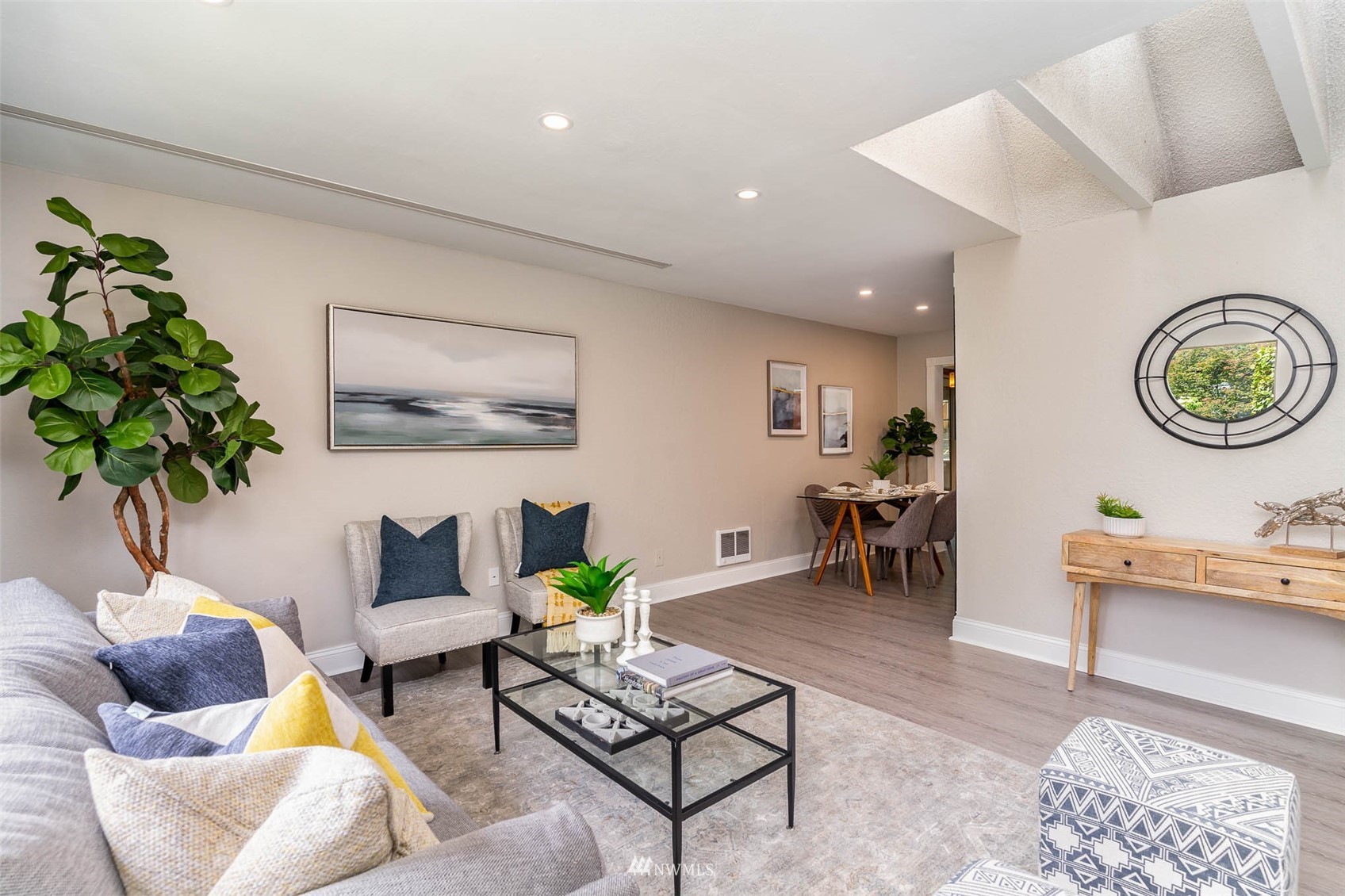 18120 19th Drive Southeast Bothell, WA 98012 - Photo 7 of 31 a living room with furniture and a potted plant