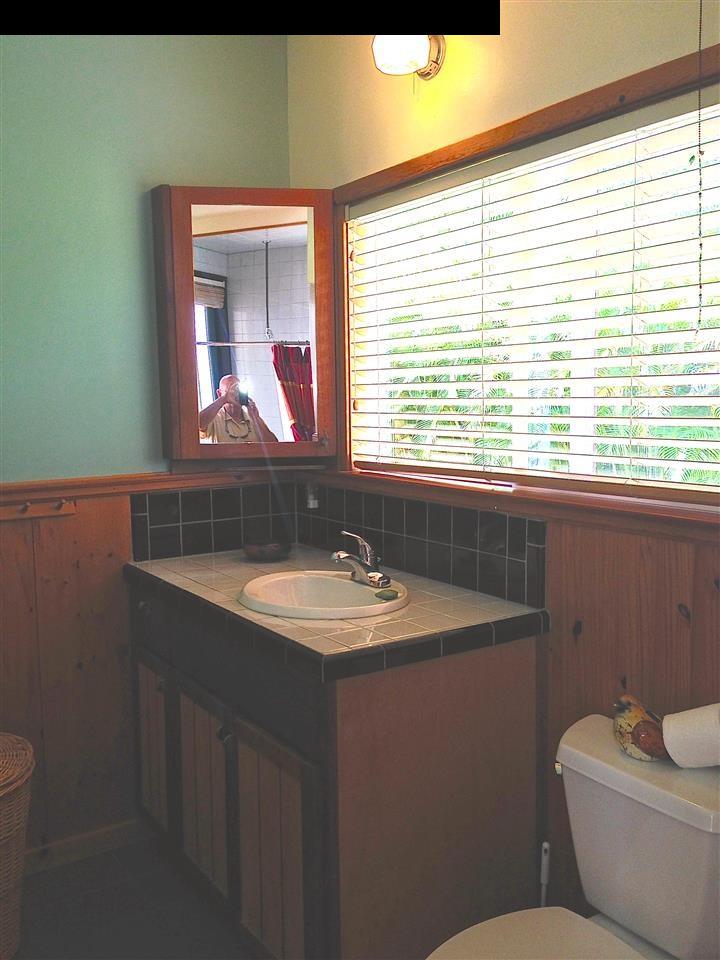 51 South Honokala Road Haiku, HI 96708 - Photo 28 of 28 a bathroom with a toilet sink and mirror