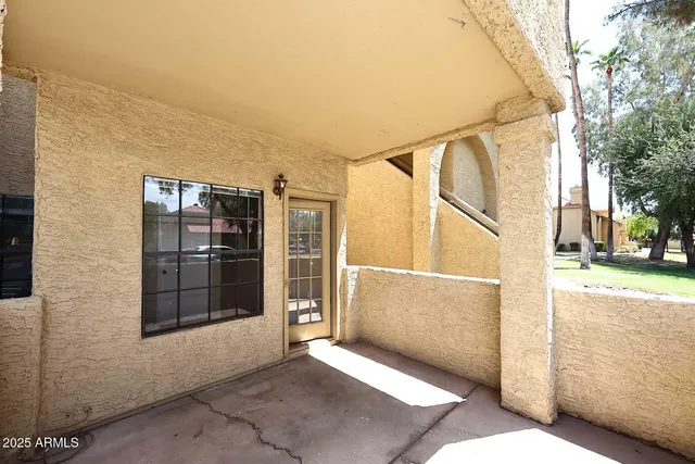 a view of a car garage