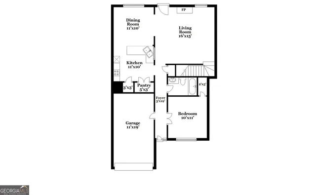 $1,925 | 4809 Enclave Drive, Union City, GA 30291