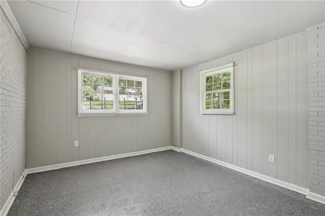 wooden floor in an empty room