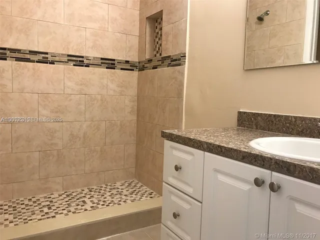 a view of a small space