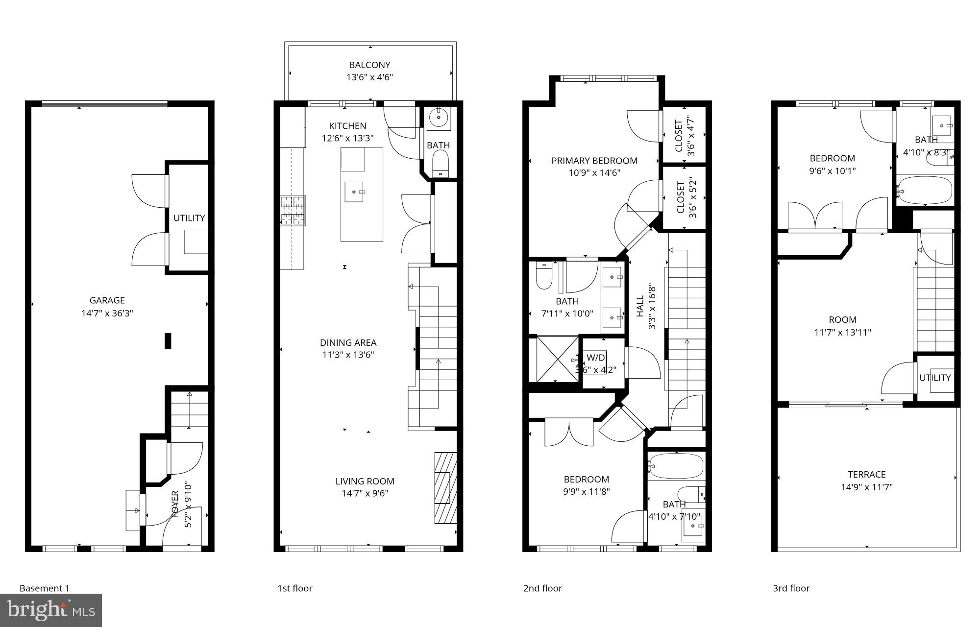 11246 Faraday Park Drive Reston, VA 20190 - Photo 48 of 48 Floor Plans