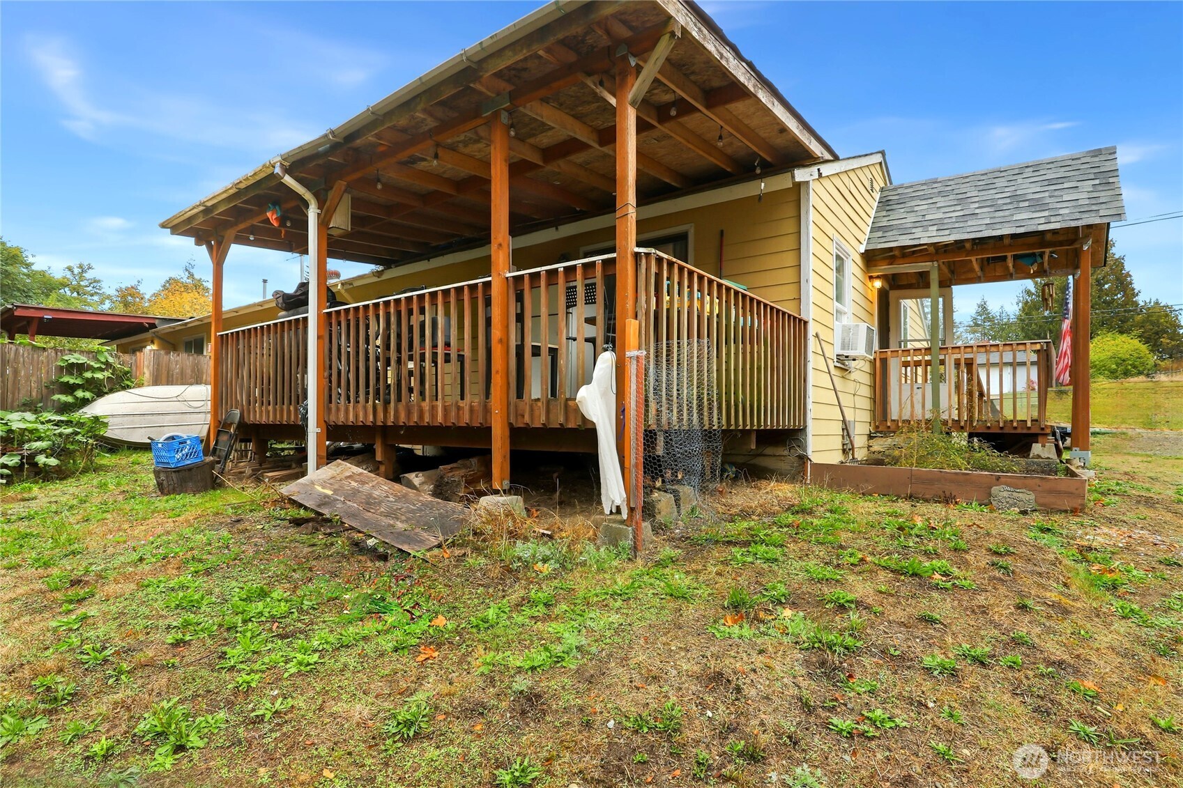 2861 Clare Avenue Bremerton, WA 98310 - Photo 18 of 39 a view of a house with backyard and deck