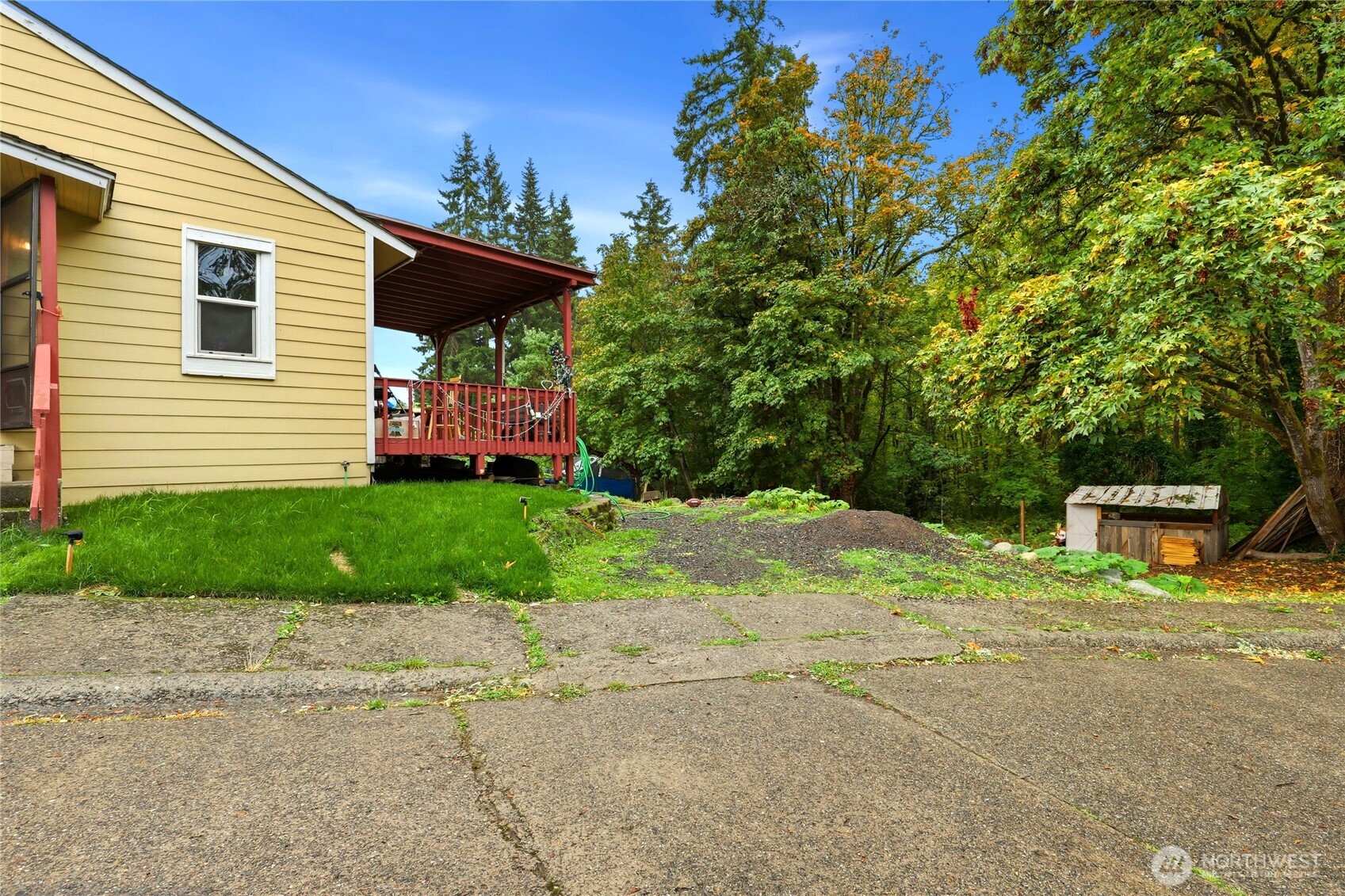 2861 Clare Avenue Bremerton, WA 98310 - Photo 32 of 39 a view of a house with a backyard