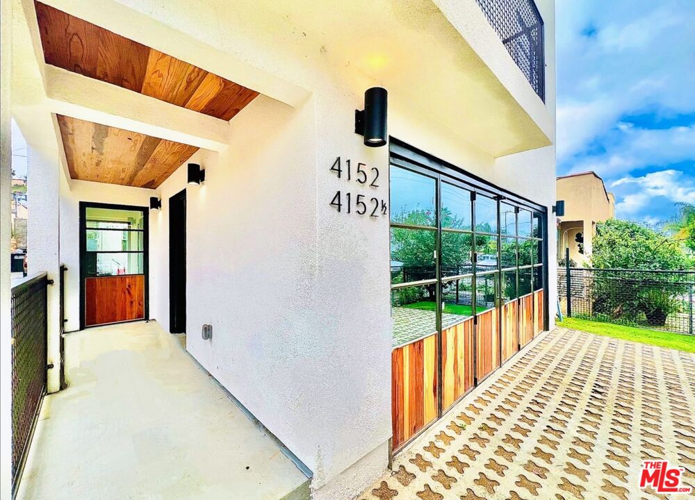 4152 1/2 Rogers Street, Unit 1/2 Los Angeles, CA 90063 - Photo 2 of 21 a view of a porch