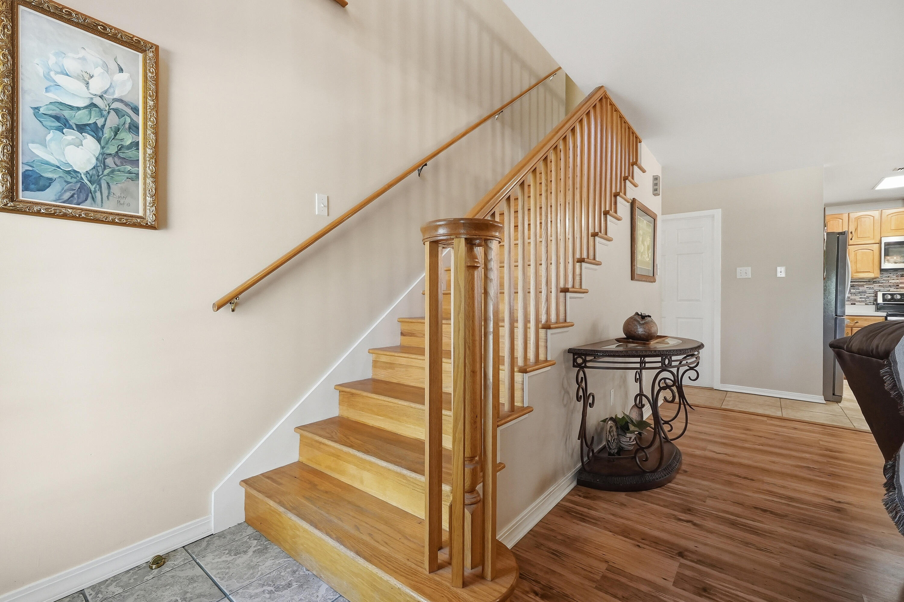 675 Spring Lake Road DeFuniak Springs, FL 32433 - Photo 11 of 91 a view of entryway and hall with wooden floor