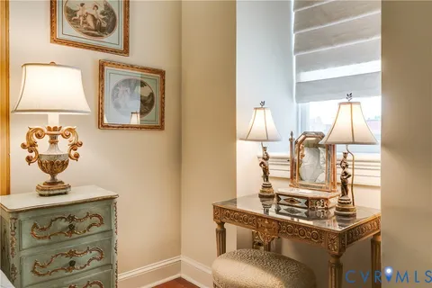a view of a workspace with furniture