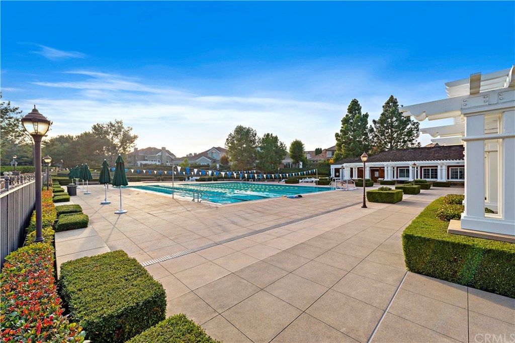 2 Edgewood Drive Newport Beach, CA 92660 - Photo 2 of 4 Bison Pool features lane lines, hot and cold showers, as wading pool for little ones, and the Flying Fish swim team and swim lessons!