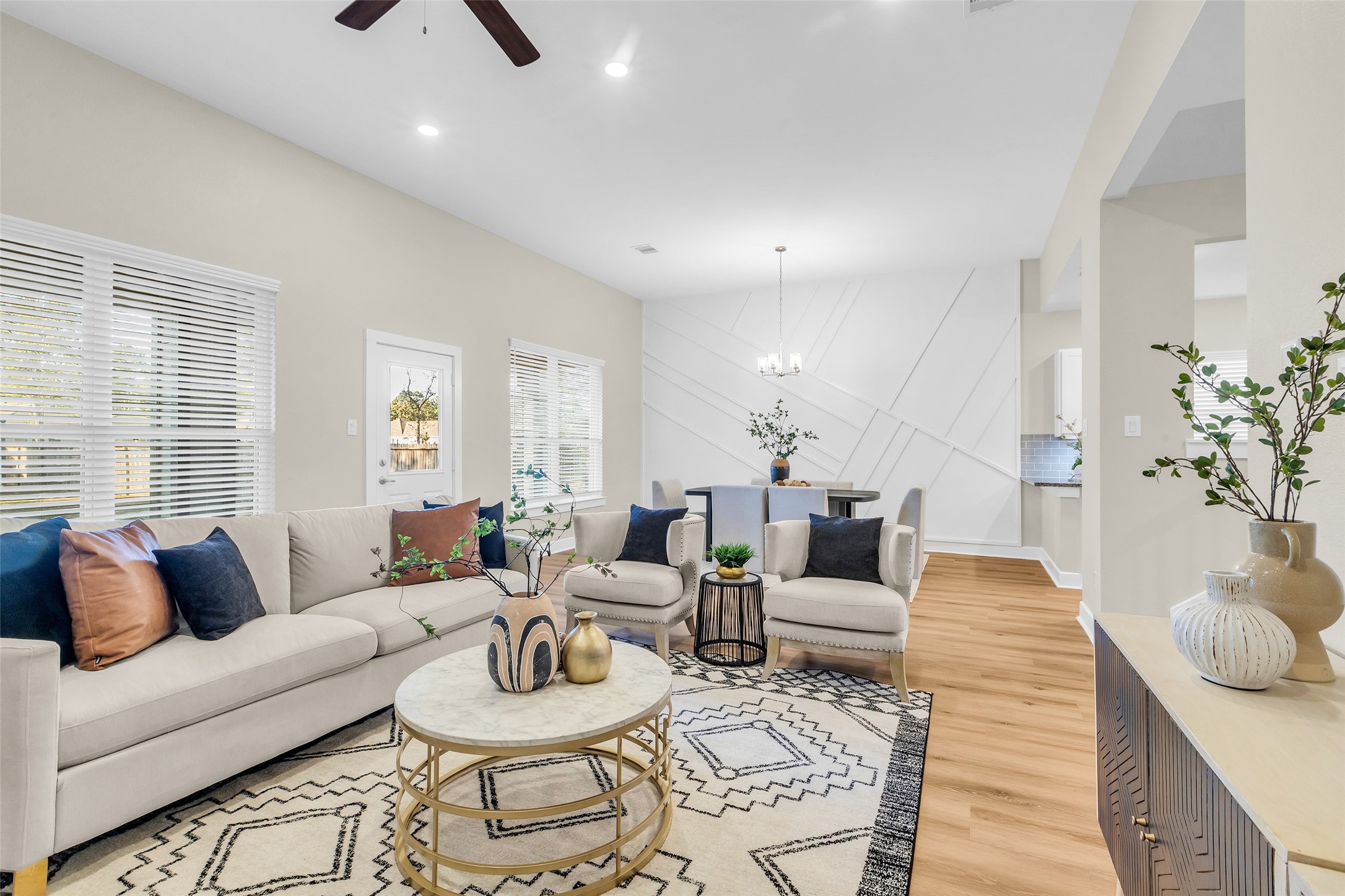 12341 North Chestnut Hills Road Conroe, TX 77303 - Photo 22 of 43 The living area is extremely spacious to fit furniture that fits your needs.