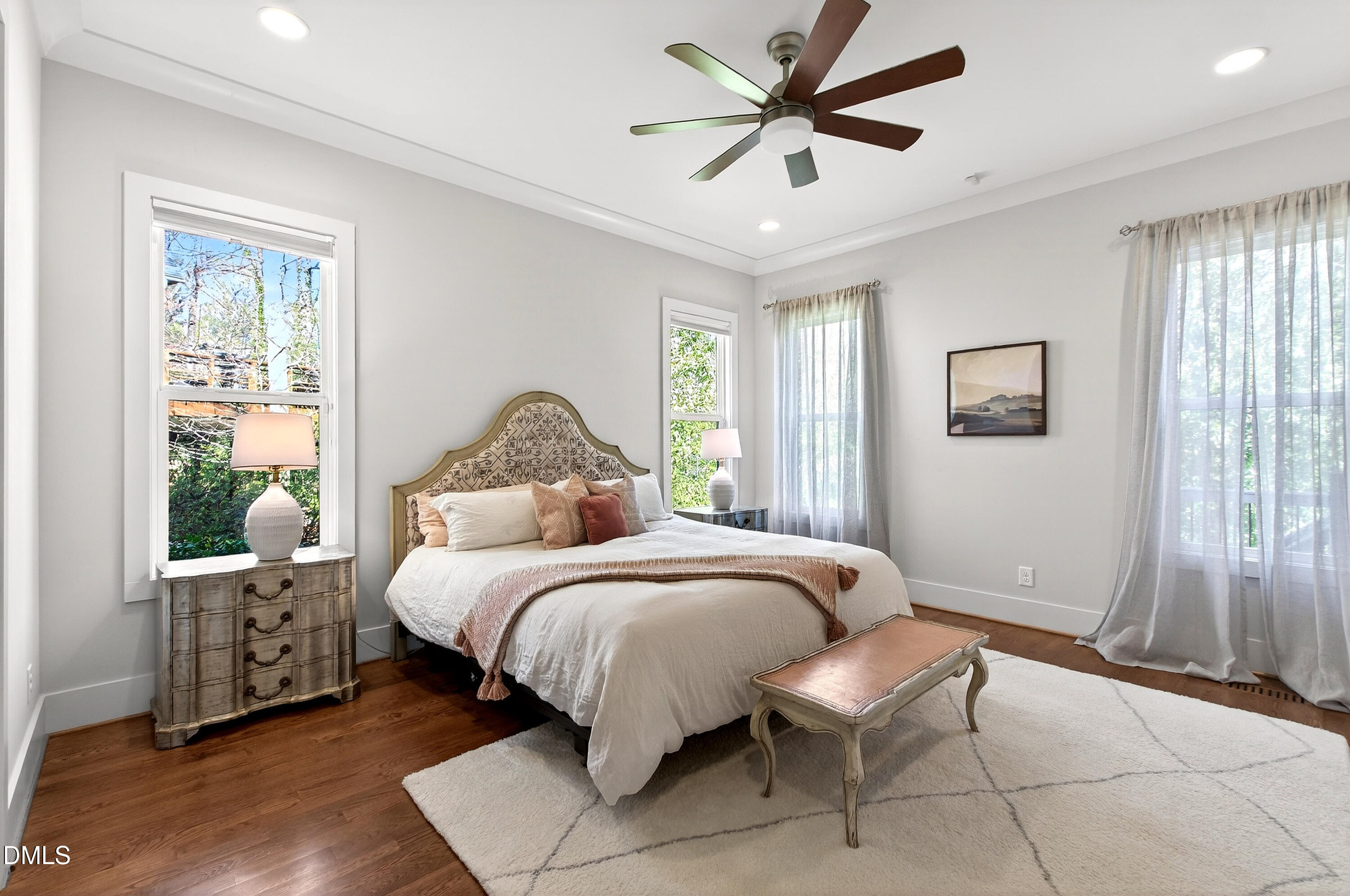 1116 Hymettus Court Raleigh, NC 27607 - Photo 25 of 69 a bedroom with a bed and window