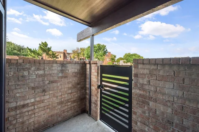 a view of outdoor space and deck view