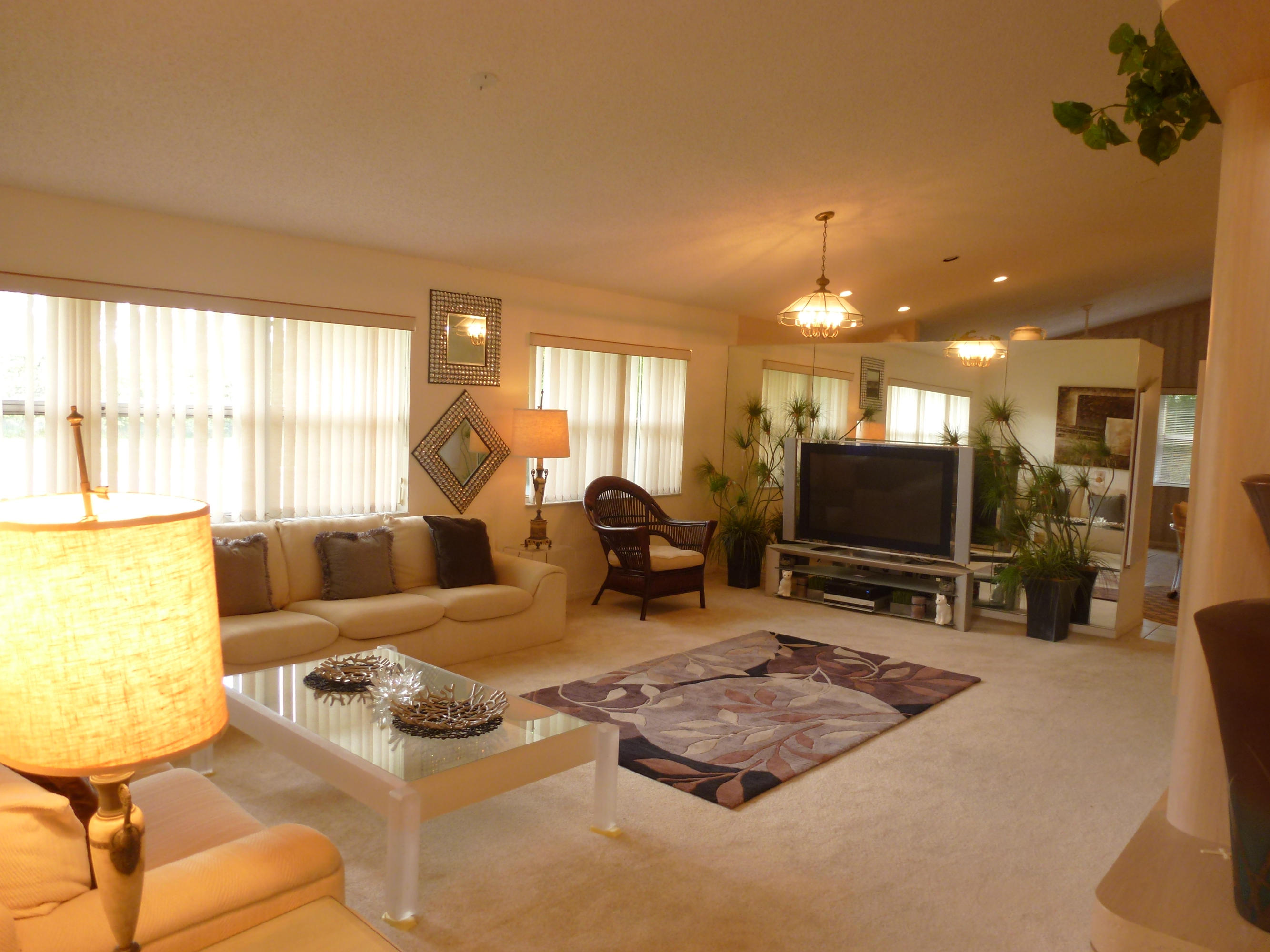 11064 Rios Road Boca Raton, FL 33498 - Photo 2 of 15 Living Room to Dining Area