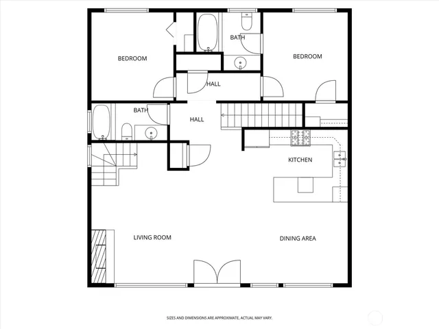 a picture of a wall with a white wall and a white wall